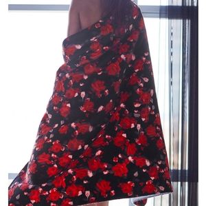 Victoria secret beautiful floral blanket